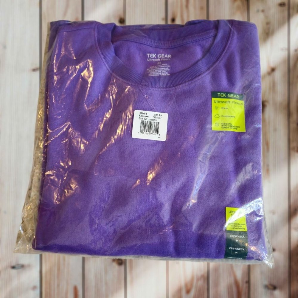 mens purple sweatshirt